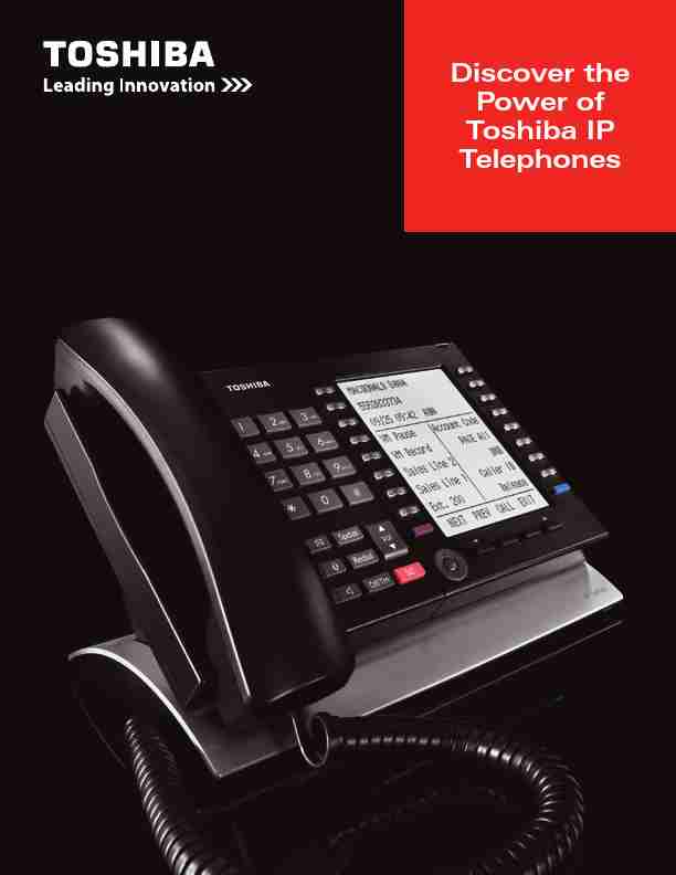 Toshiba IP Phone IP Telephone-page_pdf